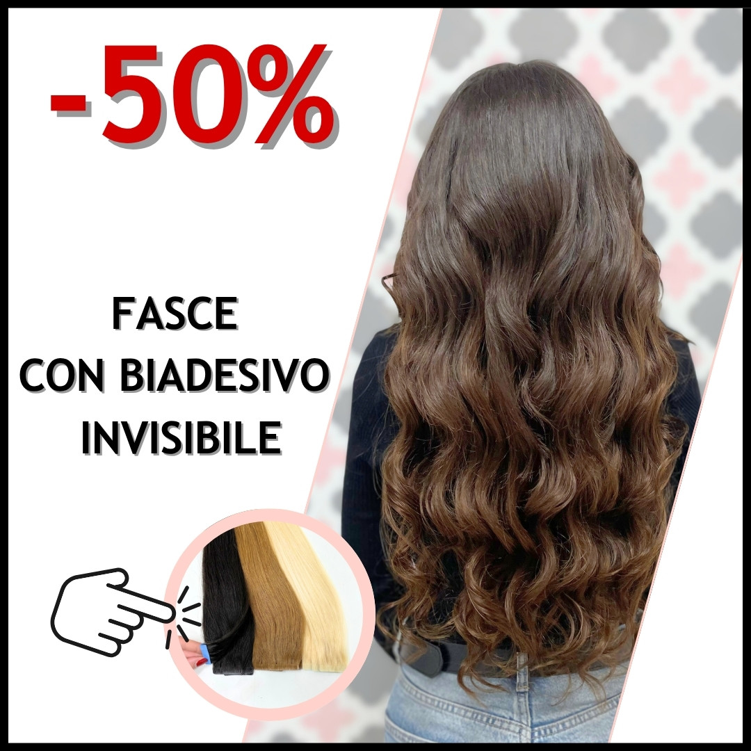 adesivo biadesivo extension invisibili